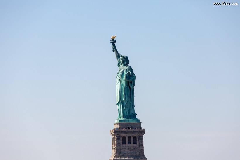 自由女神像图片