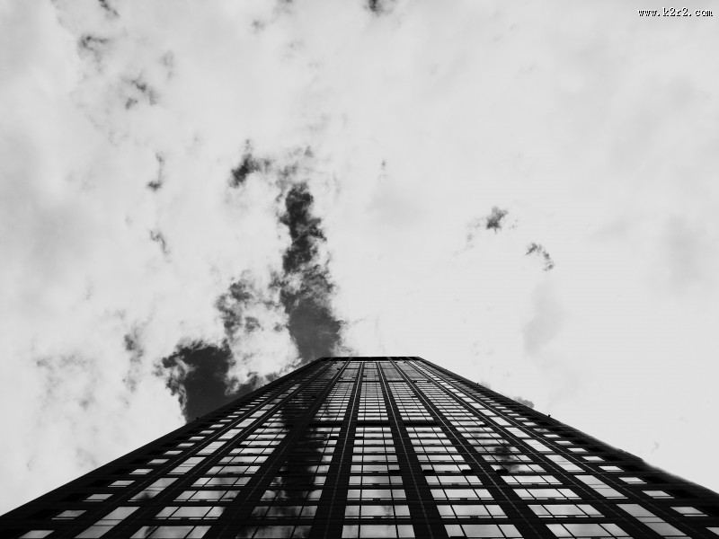 黑白灰构图的建筑图片大全