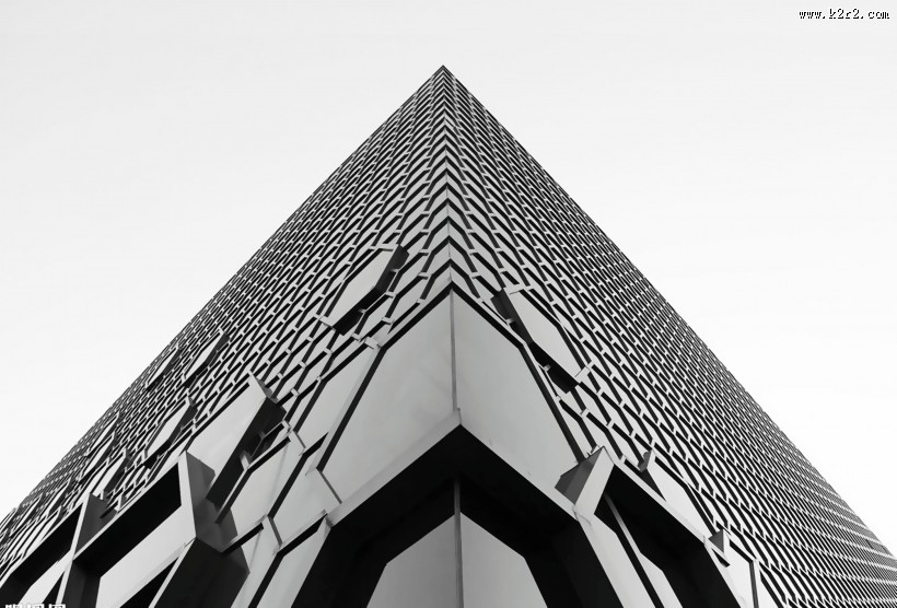 黑白灰构图的建筑图片大全