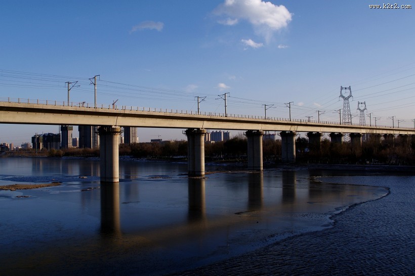 唯美的大桥图片