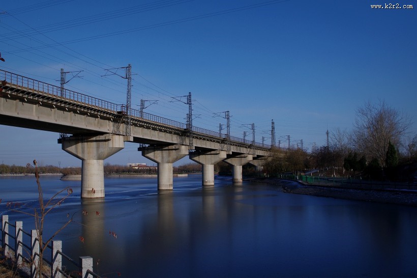 唯美的大桥图片