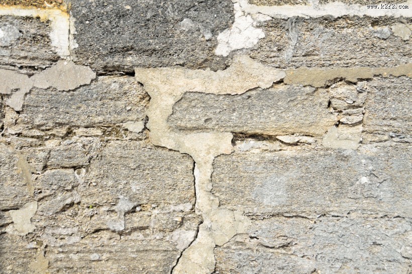 粗糙的石墙图片