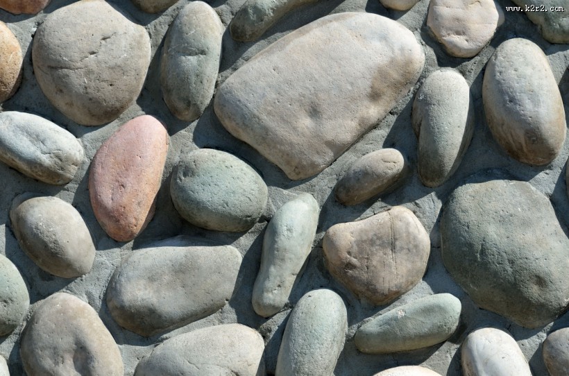 粗糙的石墙图片