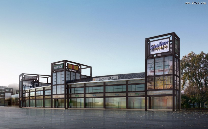 城市建筑效果图片大全