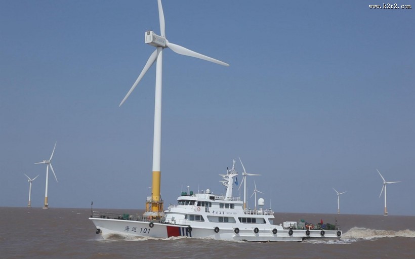 海上风车园图片
