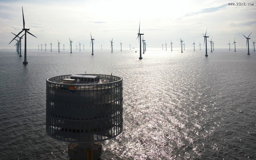 海上风车园图片