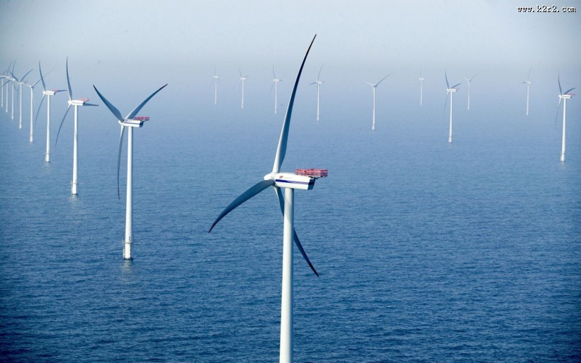 海上风车园图片