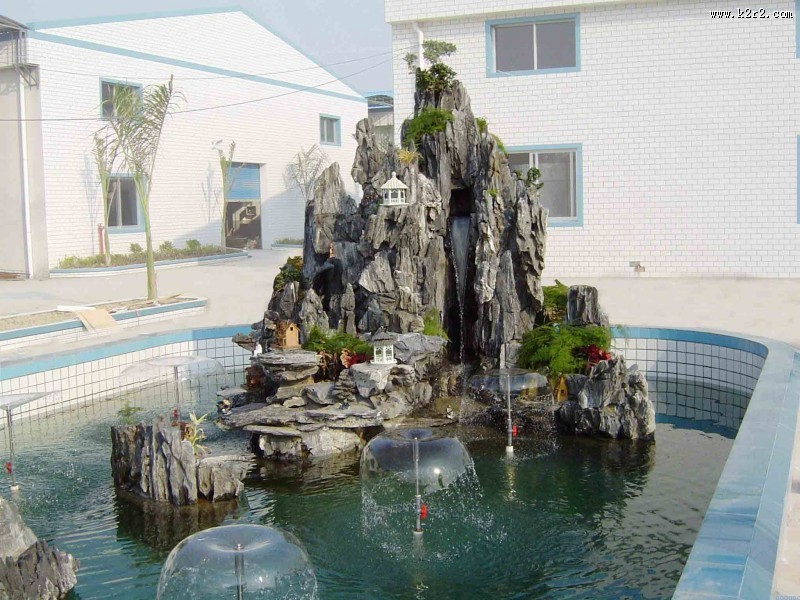 人造奇石假山图片