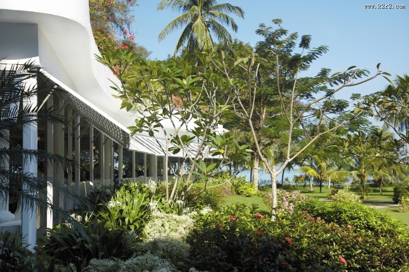 香格里拉金沙滩度假村外观图片