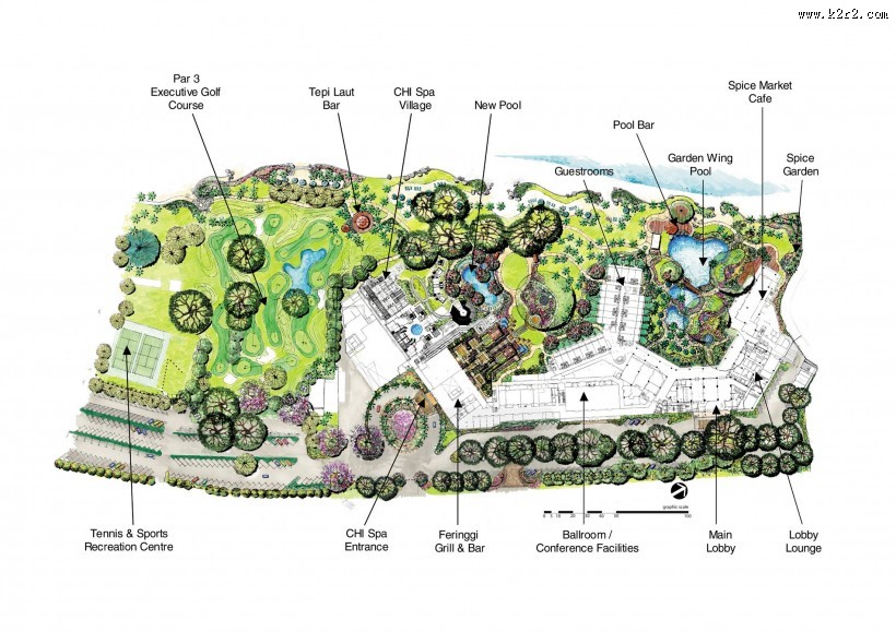 槟城香格里拉度假酒店景色图片