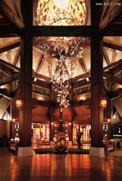 香格里拉麦丹岛度假酒店外观大堂图片