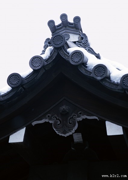 日式屋顶屋檐图片