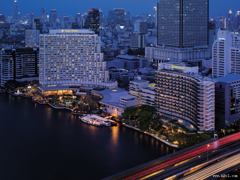 曼谷香格里拉大酒店外观周边环境图片