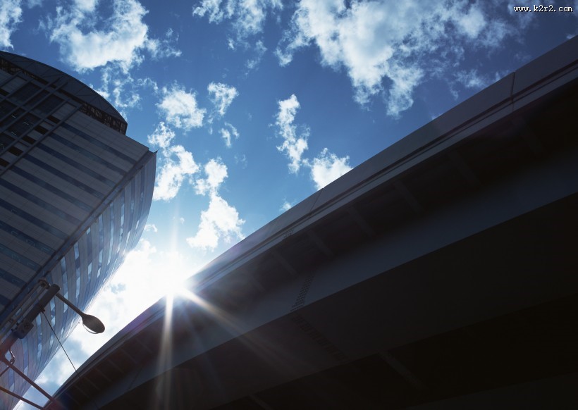 商业城市背景图片