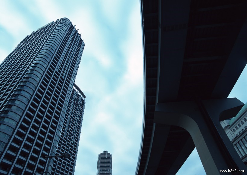 商业城市背景图片