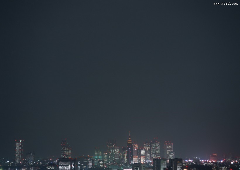 繁华都市夜景图片