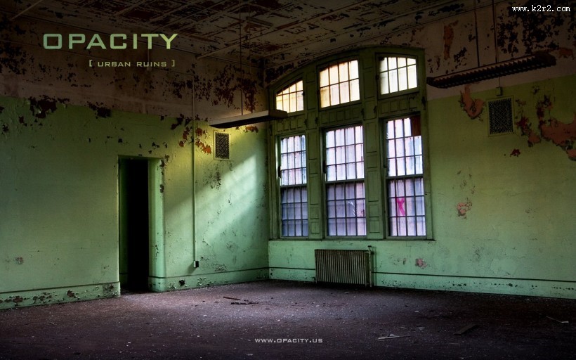 opcity城市废墟图片