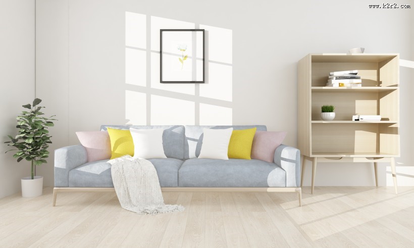 现代简洁风家居客厅图片