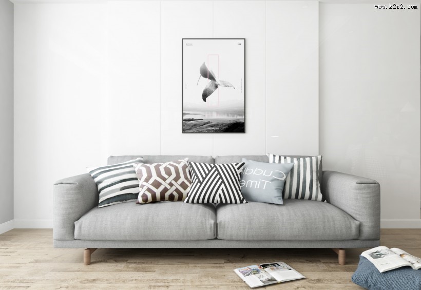 现代简洁风家居客厅图片