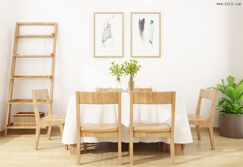 现代简洁风桌子图片