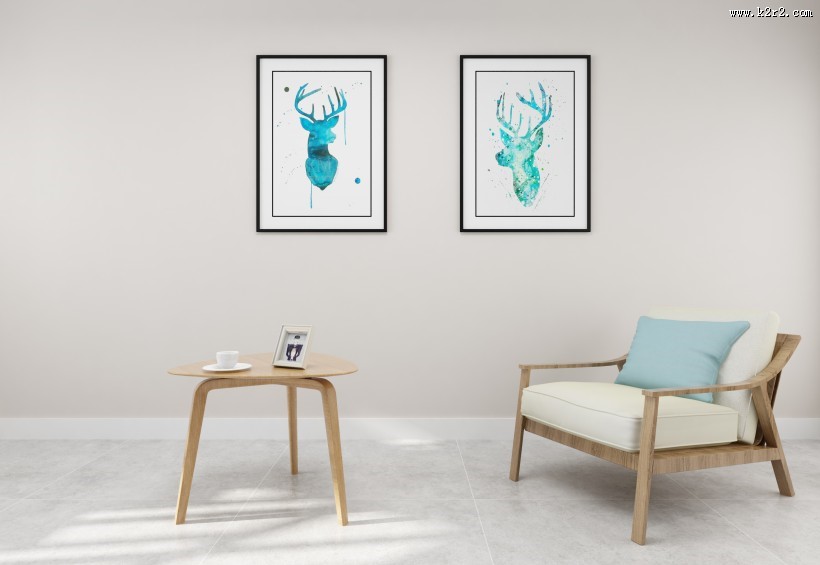 现代简洁风桌子图片