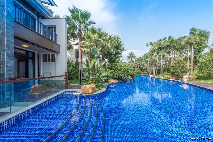 酒店奢华泳池图片大全