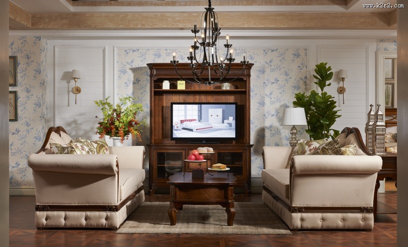 中式客厅设计图片