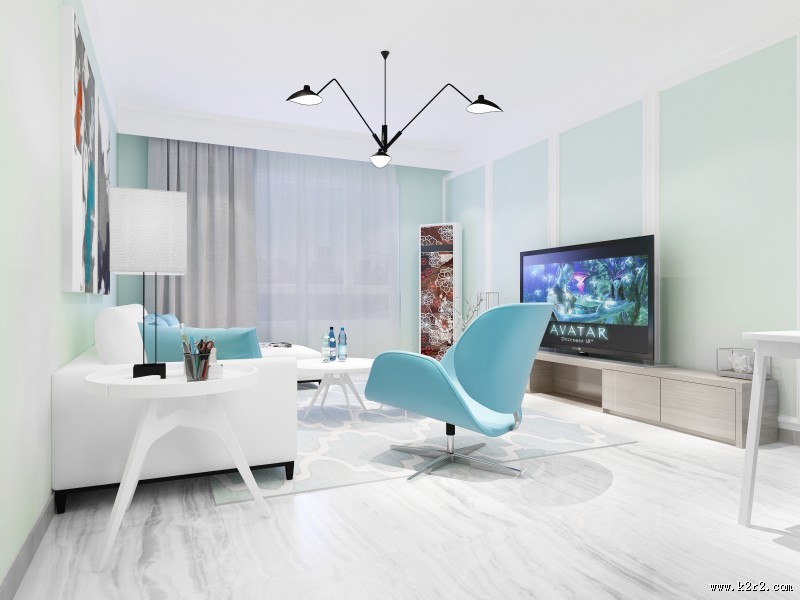 北欧客厅装修设计图片大全