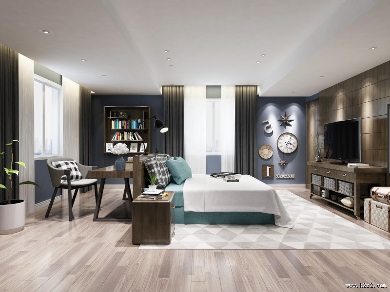 北欧风格室内装修图片