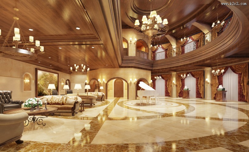 高端大气大堂设计图片大全