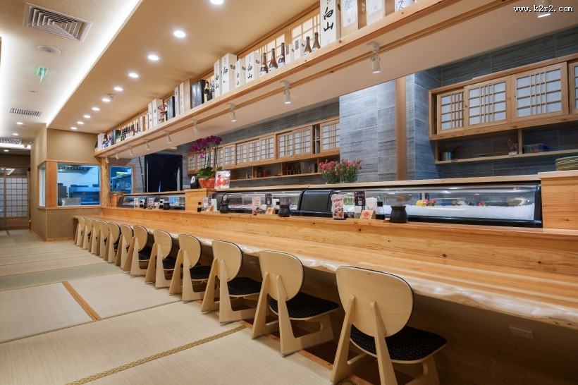 日本餐厅内部陈设图片