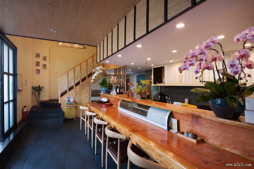 日本餐厅内部陈设图片