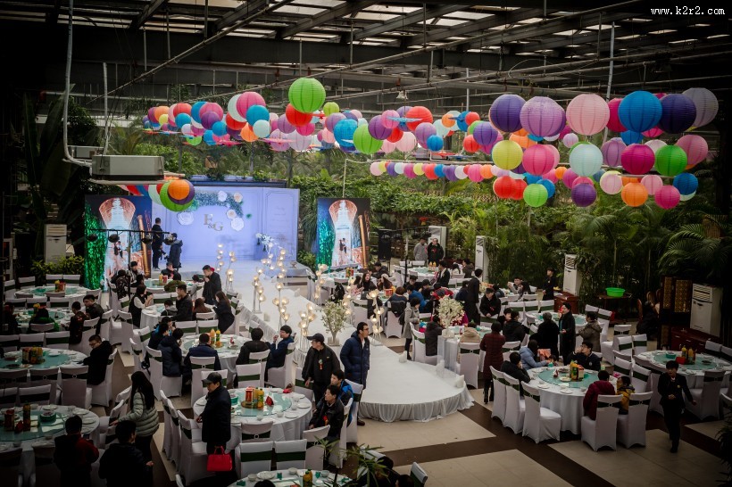 婚礼场景布置图片