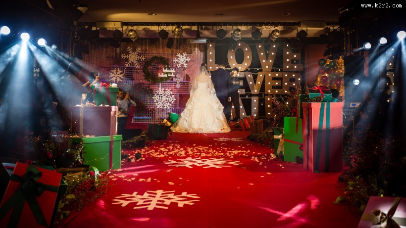 婚礼场景布置图片