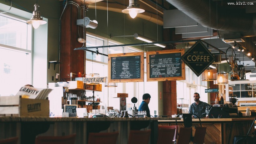 咖啡店的装饰图片