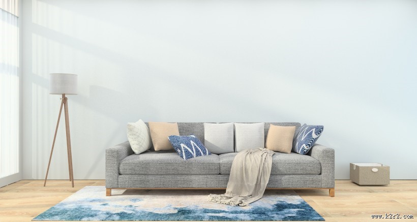 简洁沙发陈列图片