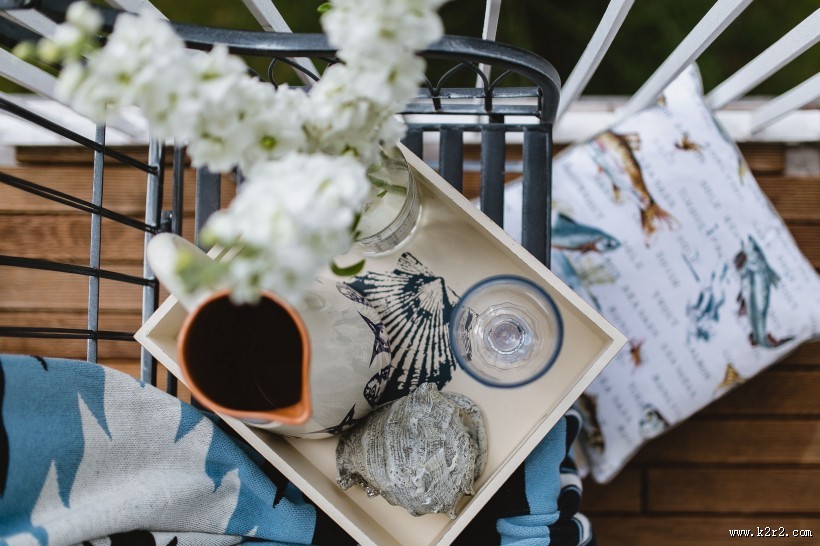 地中海风格的阳台装饰图片