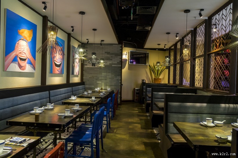 美食餐饮内部装修图片