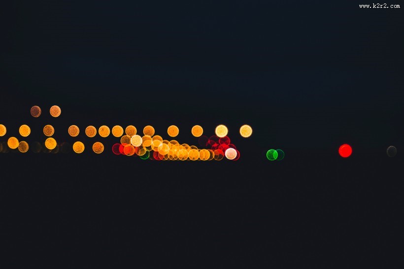 模糊的灯光图片