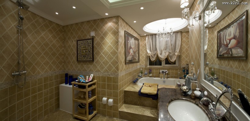 豪华卫生间设计图片