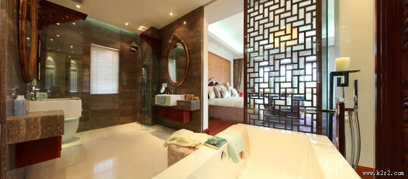 豪华卫生间设计图片