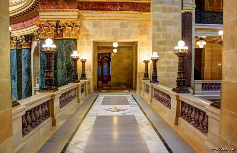 建筑物走廊图片