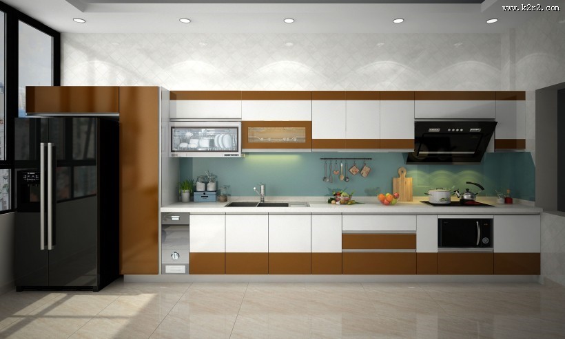 现代化厨房图片