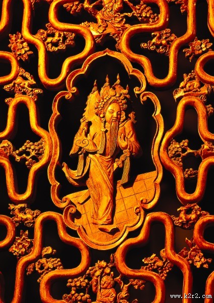 传统建筑门饰艺术图片