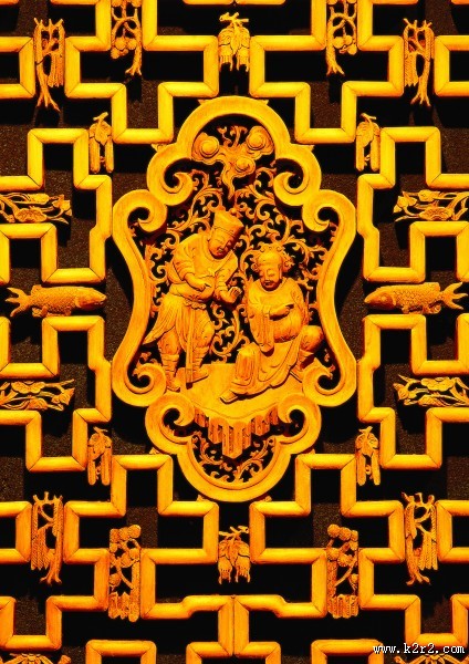 传统建筑门饰艺术图片