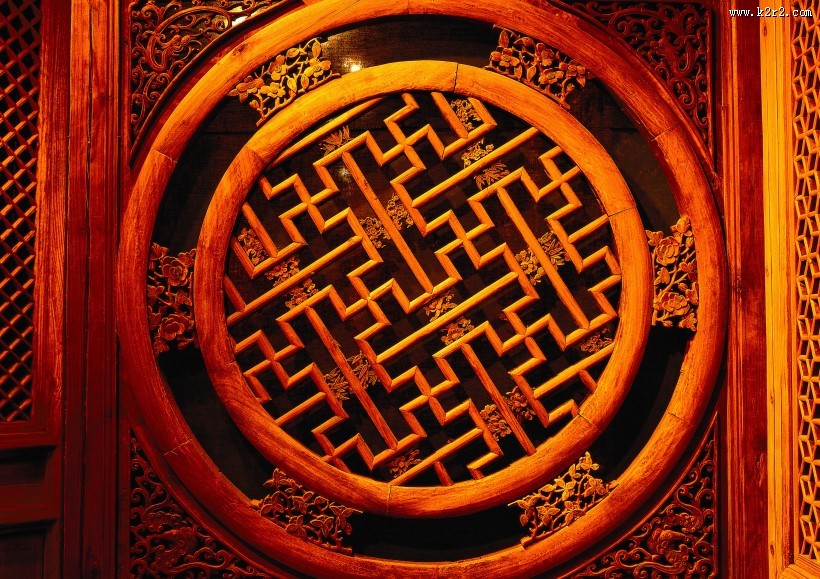 传统建筑门饰艺术图片