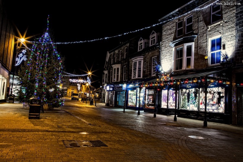 圣诞节灯饰图片