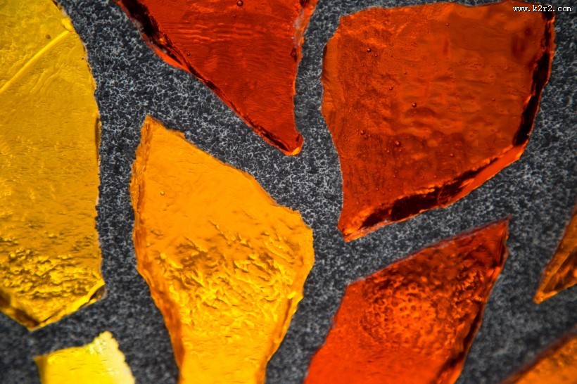 七彩玻璃马赛克图片