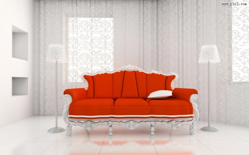 柔软的沙发图片