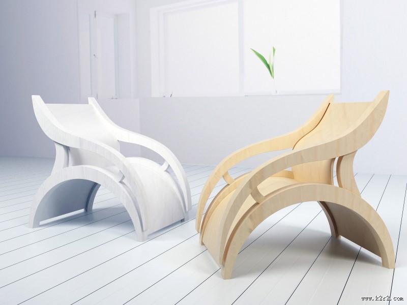 休闲的木椅图片